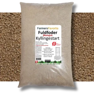 Økologisk Kyllingestart Fuldfoder 14 kg