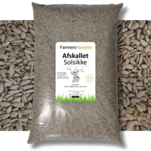 Afskallet solsikke 15 kg