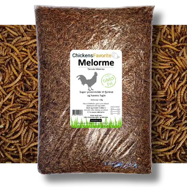 Melorme tørret 5 kg