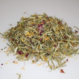 Alternative view of SnackHø med blomster - 2 kg