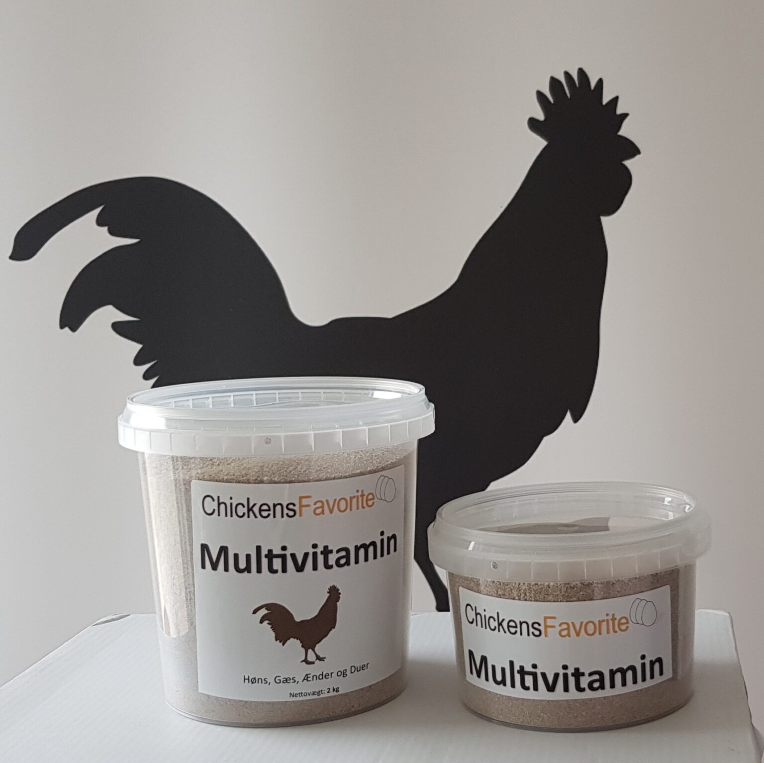 Multivitamin pulver til høns Foderven