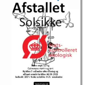 Afskallet Solsikke Økologisk