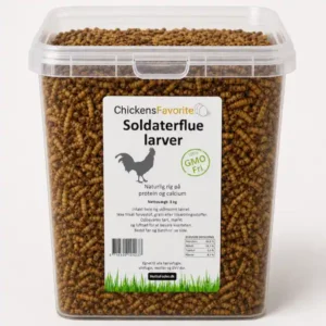 Soldaterfluelarver - Naturlig protein rig snack - Billede 3