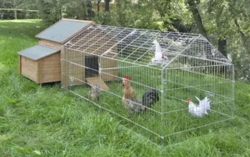 Løbegård til høns eller kaniner