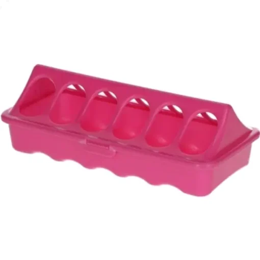 Fodertrug Plast Pink