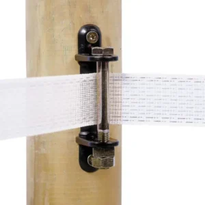 Hjørne insulator til bånd og reb - 10 stk