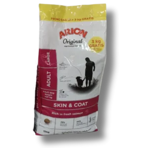 Arion Original Adult Large Skin and Coat 12 kg + 3 kg gratis