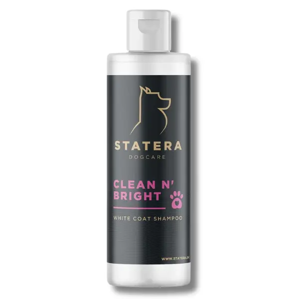 STATERA Clean N’ Bright – White Coat Shampoo til hunde