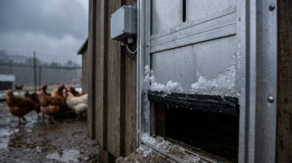 automatisk hønselem fordele ulemper