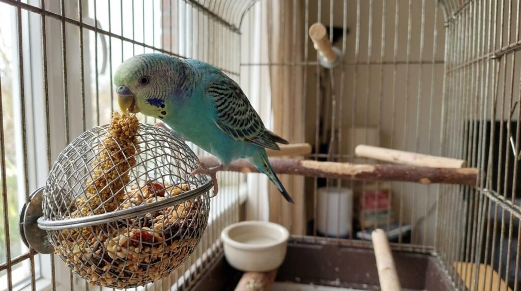 ernæring til burfugle volierefugle