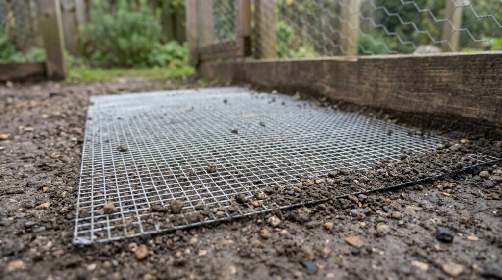 ræv, mår, hønsegård