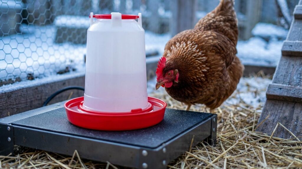 vand til høns frostfri løsning