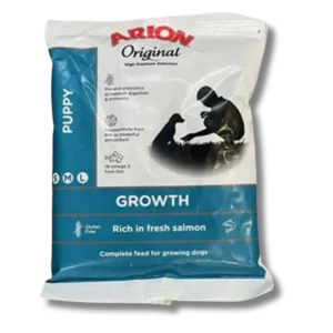 Arion Puppy Growth med laks - prøvepose