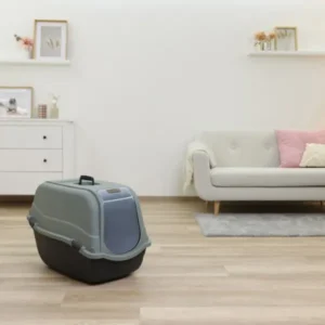 Kattetoilet i genanvendt plast