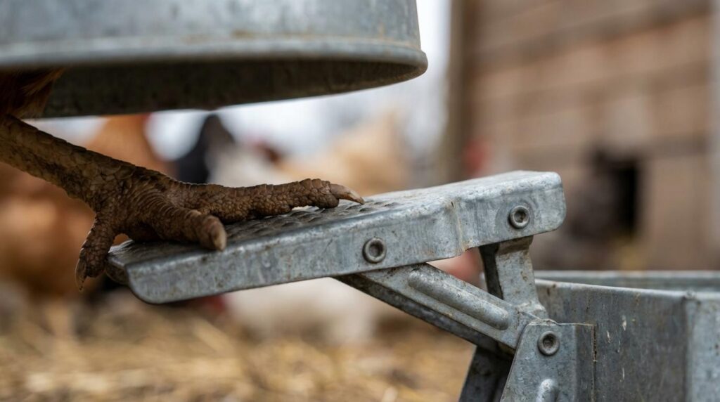 foderautomat til høns valg