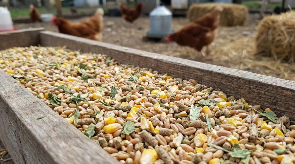 økologisk foder til høns