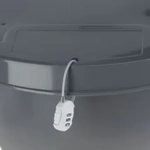 Stabelbar foderkasse med låg - 40 liter - Billede 4